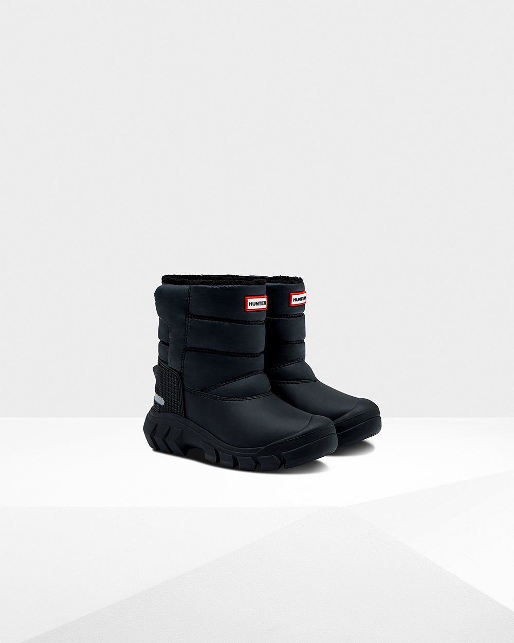 Botas De Neve Hunter Criança Pretas - Original Little Insulated - 94PNUSQGI